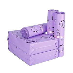 50pcs Cartoon Graphic Bubble Mailer, Cartoon Plastic Waterproof Packaging Bag